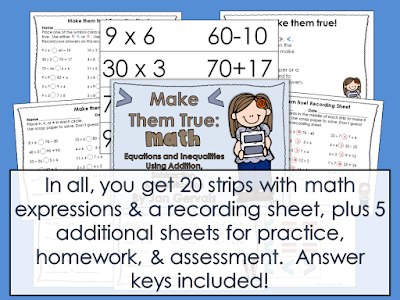 https://www.teacherspayteachers.com/Product/Math-Equations-Inequalities-Using-Addition-Subtraction-Multiplication-1328578
