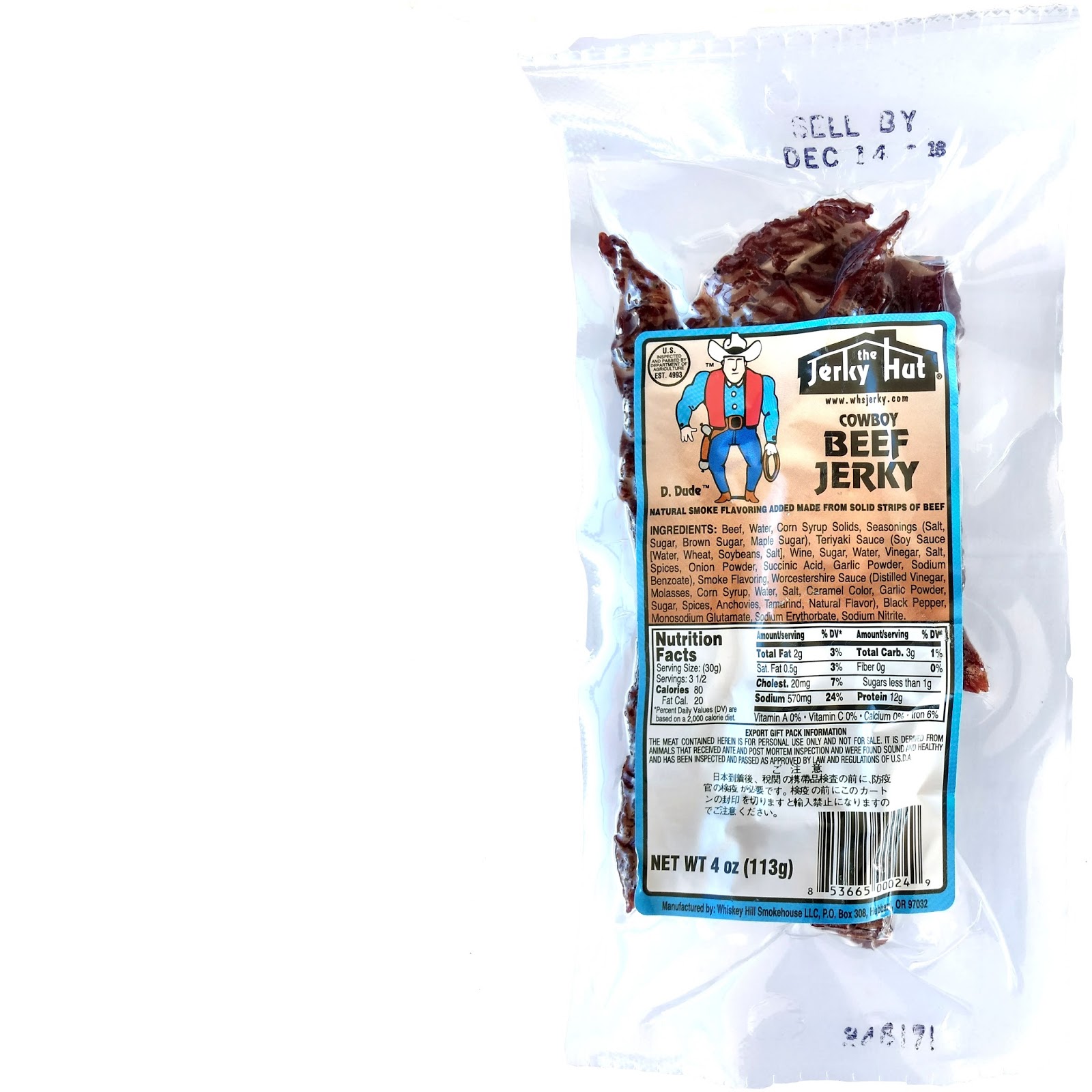 The Jerky Hut Cowboy Beef Jerky Beef Jerky Reviews