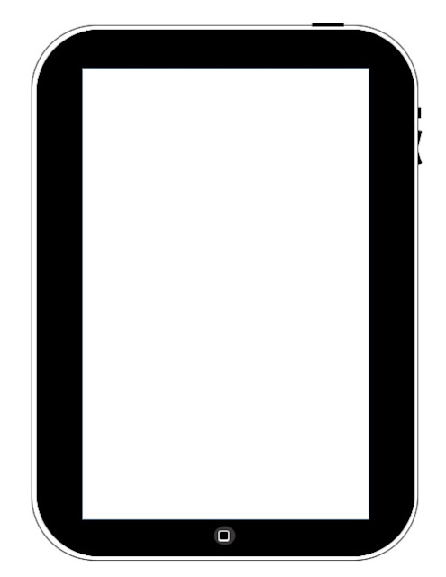 clipart ipad pages - photo #29