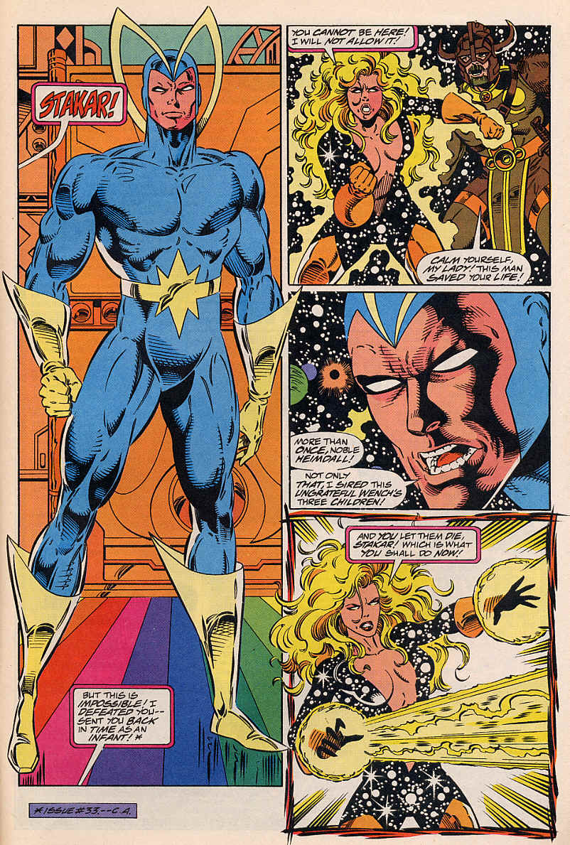 Read online Guardians of the Galaxy (1990) comic -  Issue #41 - 19