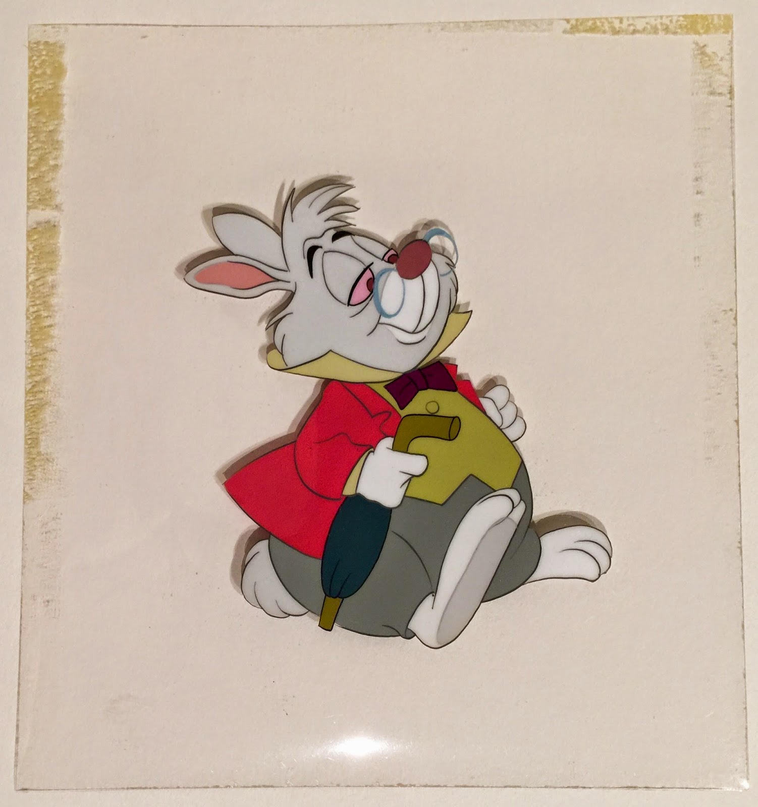 Animation Collection: Original Production Cel of the White Rabbit from ...