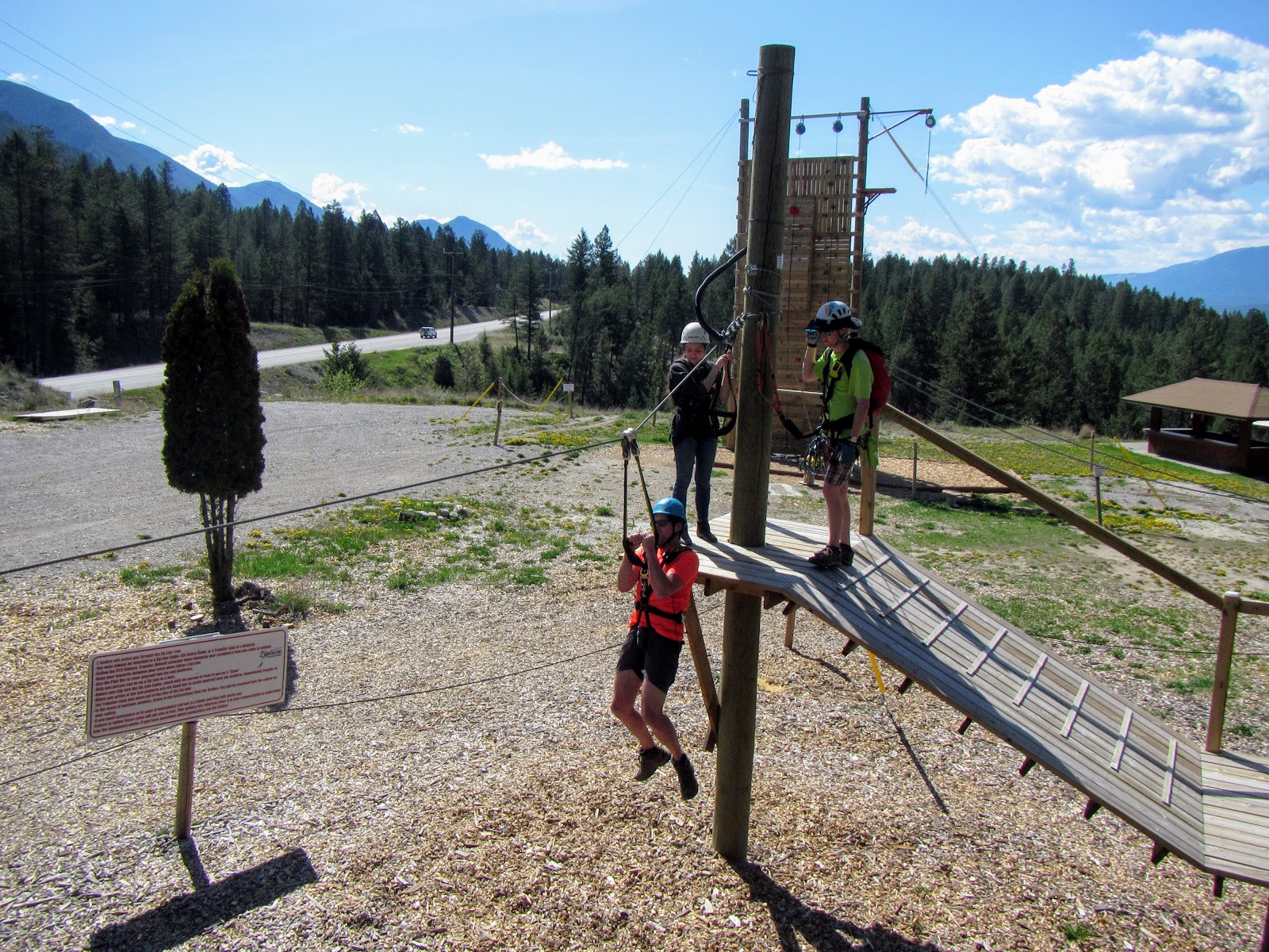 Family Adventures in the Canadian Rockies Valley Zipline Adventures Tour, Radium Hot Springs