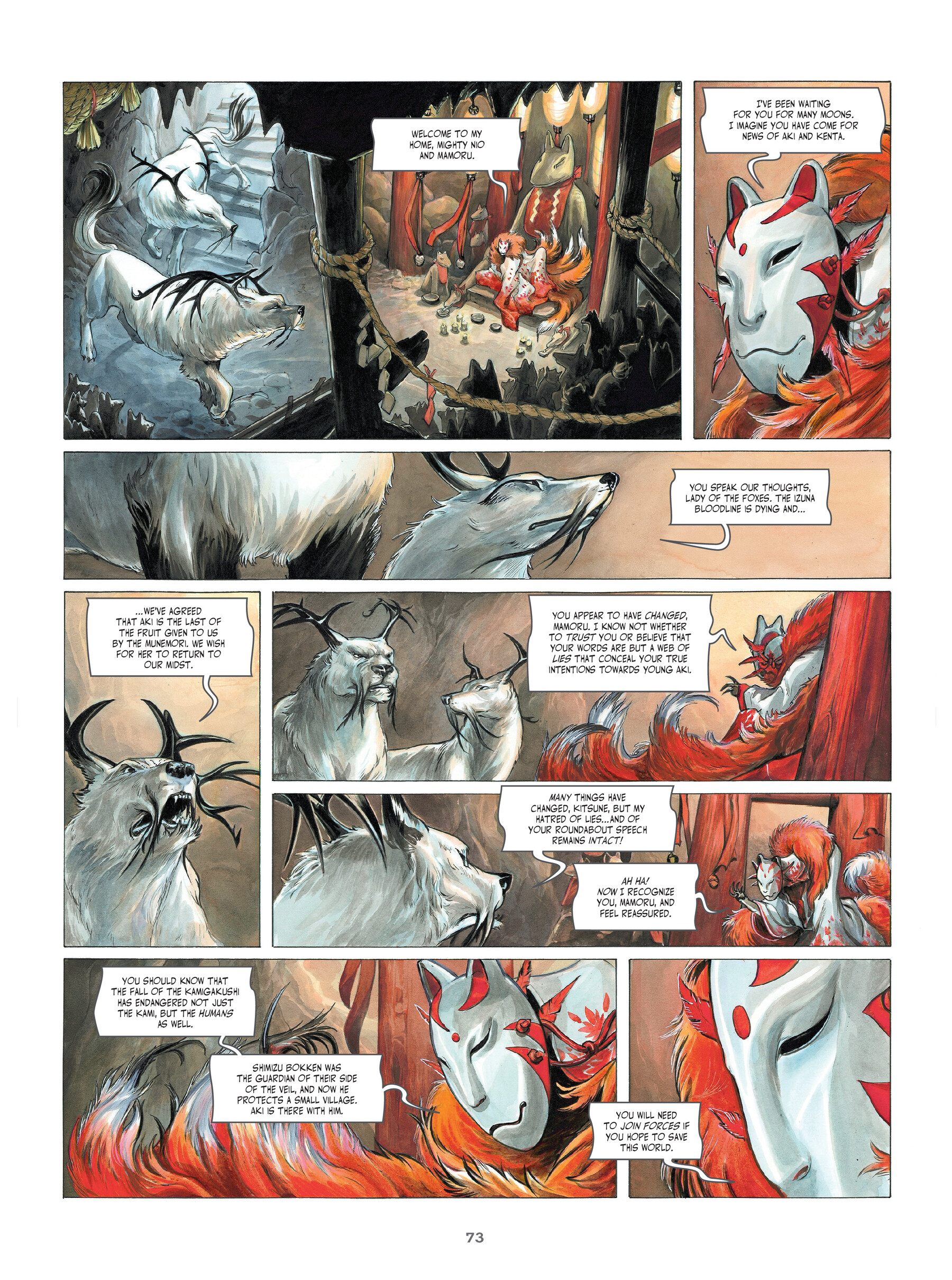 Read online Legends of the Pierced Veil: Izuna comic -  Issue # TPB (Part 1) - 74