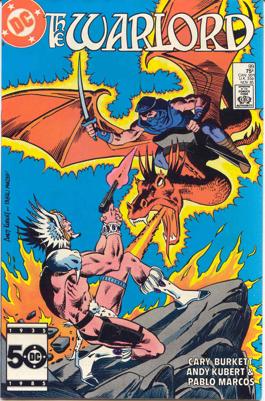 Read online Warlord (1976) comic -  Issue #99 - 1