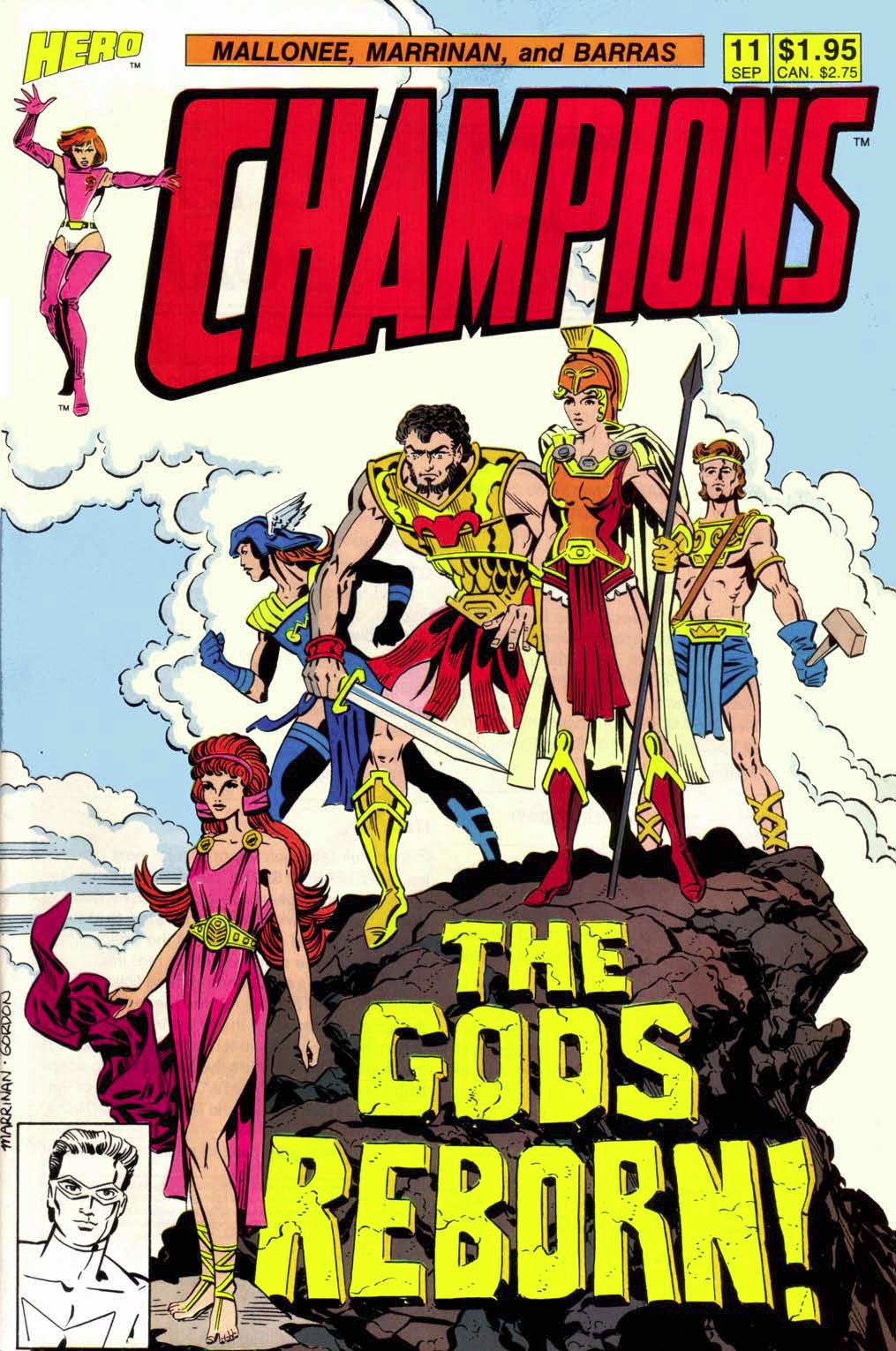 Read online Champions (1987) comic -  Issue #11 - 1
