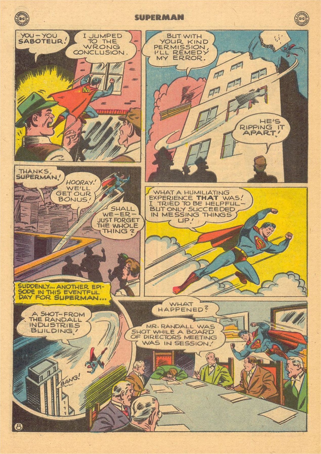 Read online Superman (1939) comic -  Issue #47 - 42