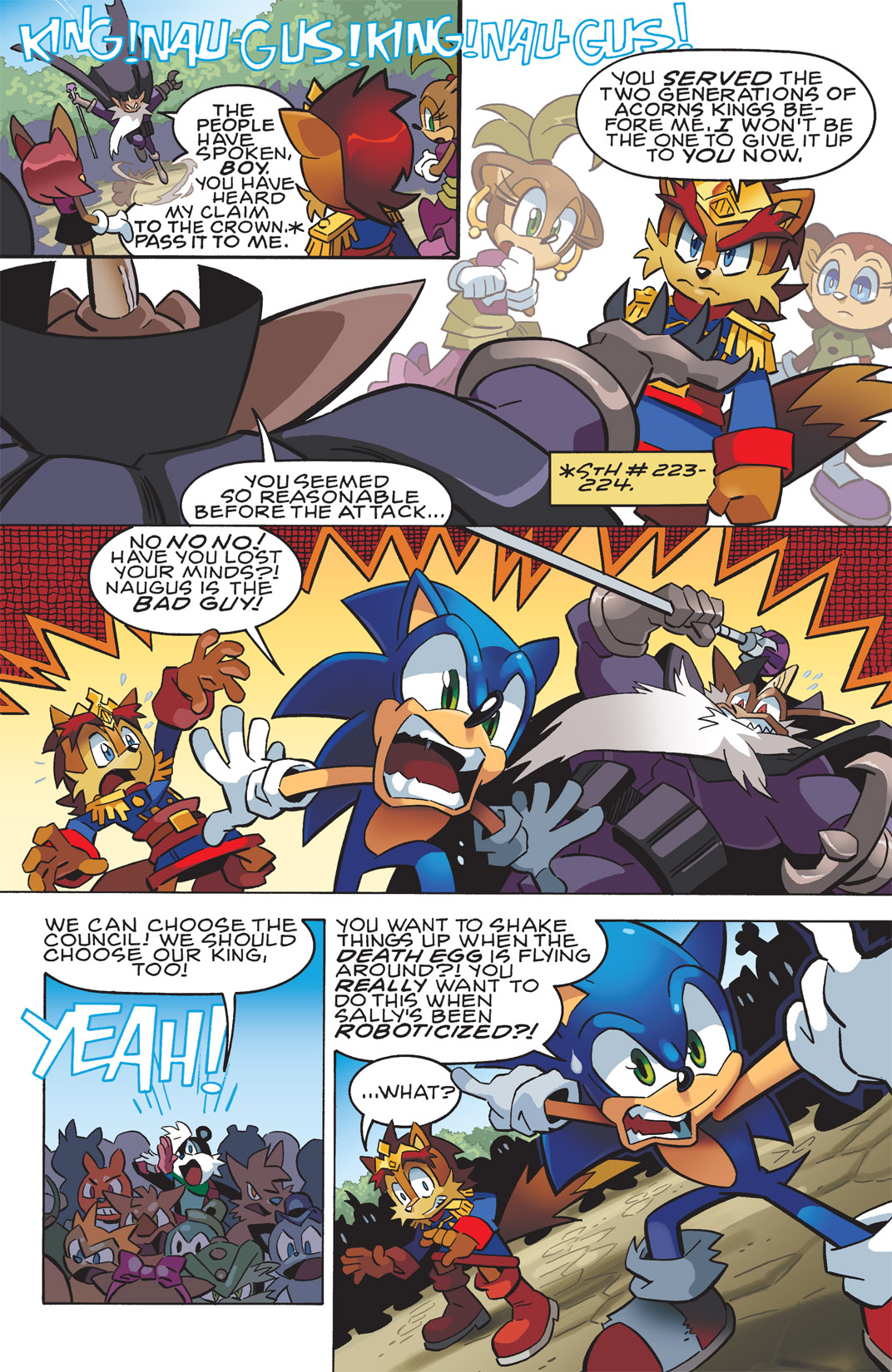 Read online Sonic The Hedgehog comic -  Issue #232 - 3