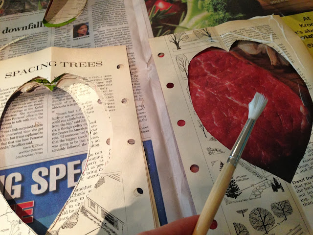 Altered Book Project - 3D page