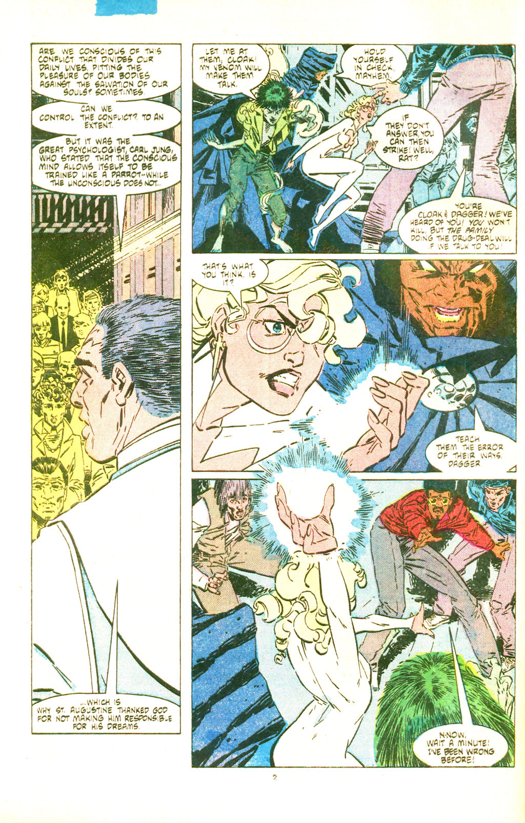 Read online Cloak and Dagger (1985) comic -  Issue #6 - 3