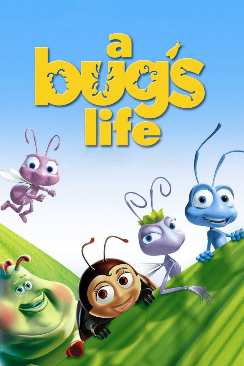 The Geeky Nerfherder: Movie Poster Art: A Bug's Life (1998)