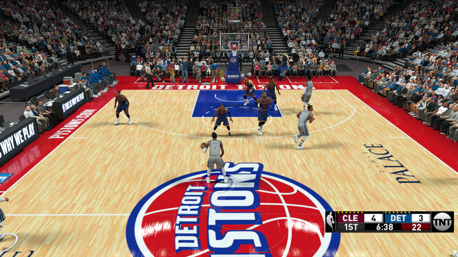 Manni Live│2K Patches Detroit Pistons The Palace Arena HD