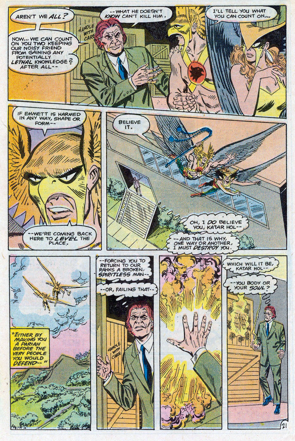 Hawkman (1986) Issue #3 #3 - English 24