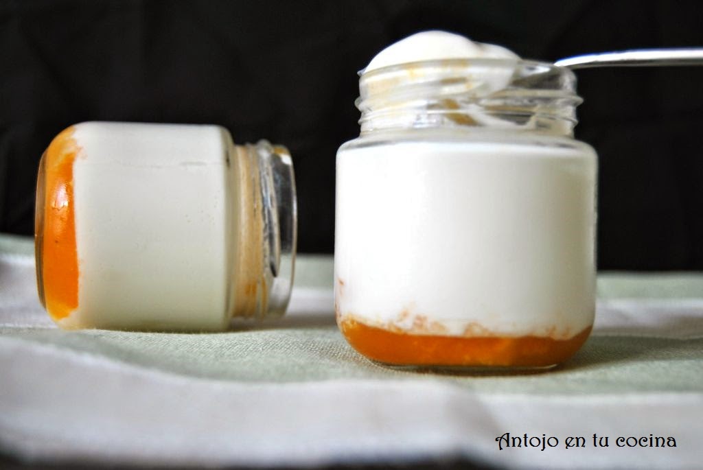 Yogur casero con mermelada - Antojo en tu cocina