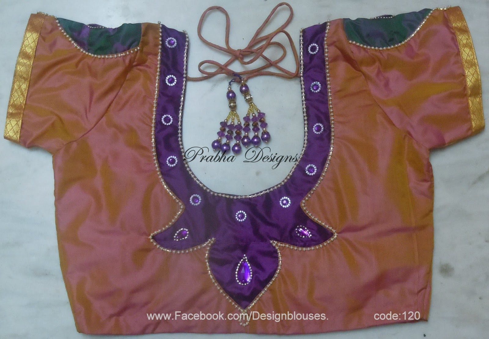 Aari Embroidery classes by Prabhas Designs Designer Blouses
