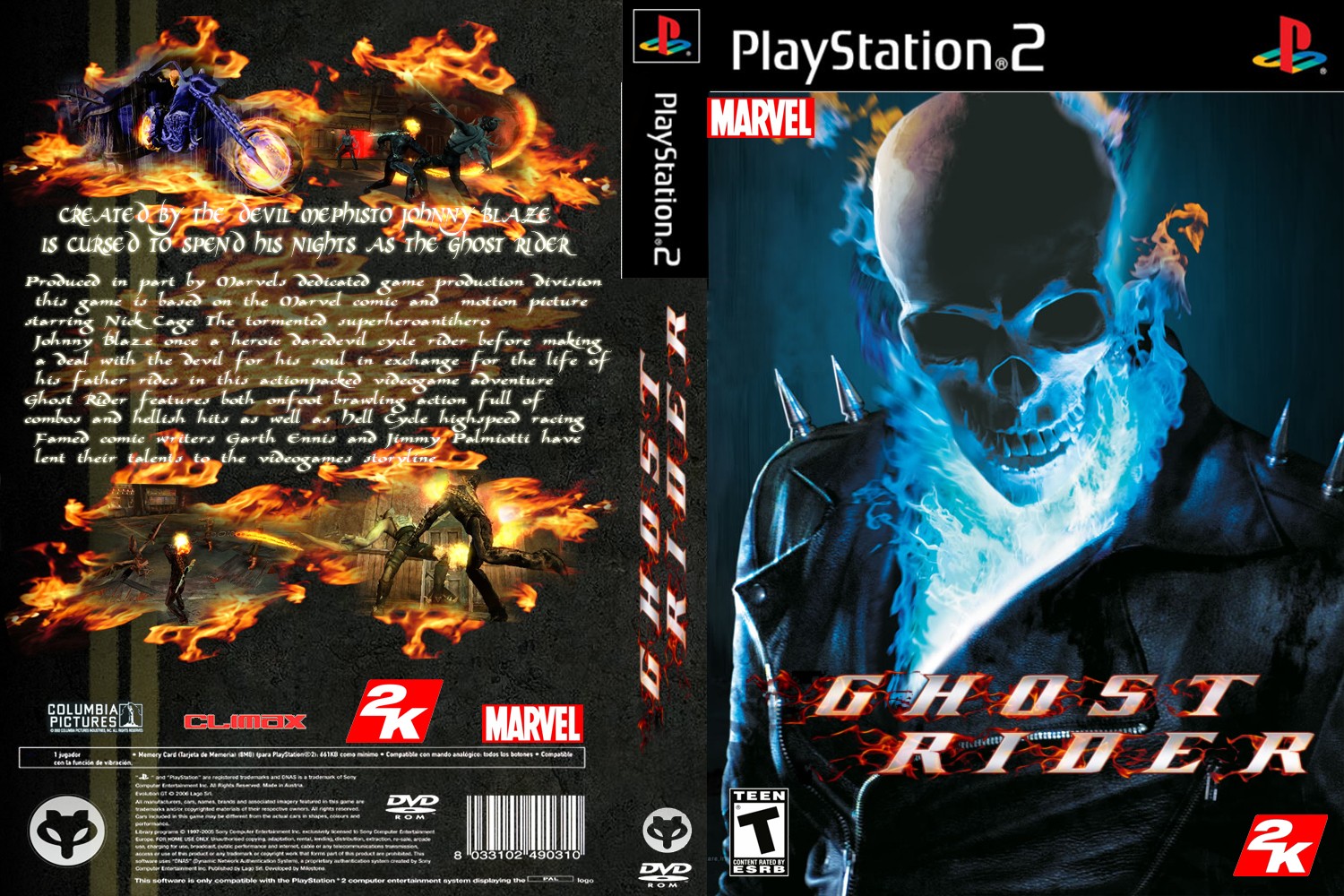 Лучшее на пс 2. Ghost Rider игра пс2. Ghost Rider ps2 обложка. Ghost Rider game ps2. Ghost Rider 2 игра.