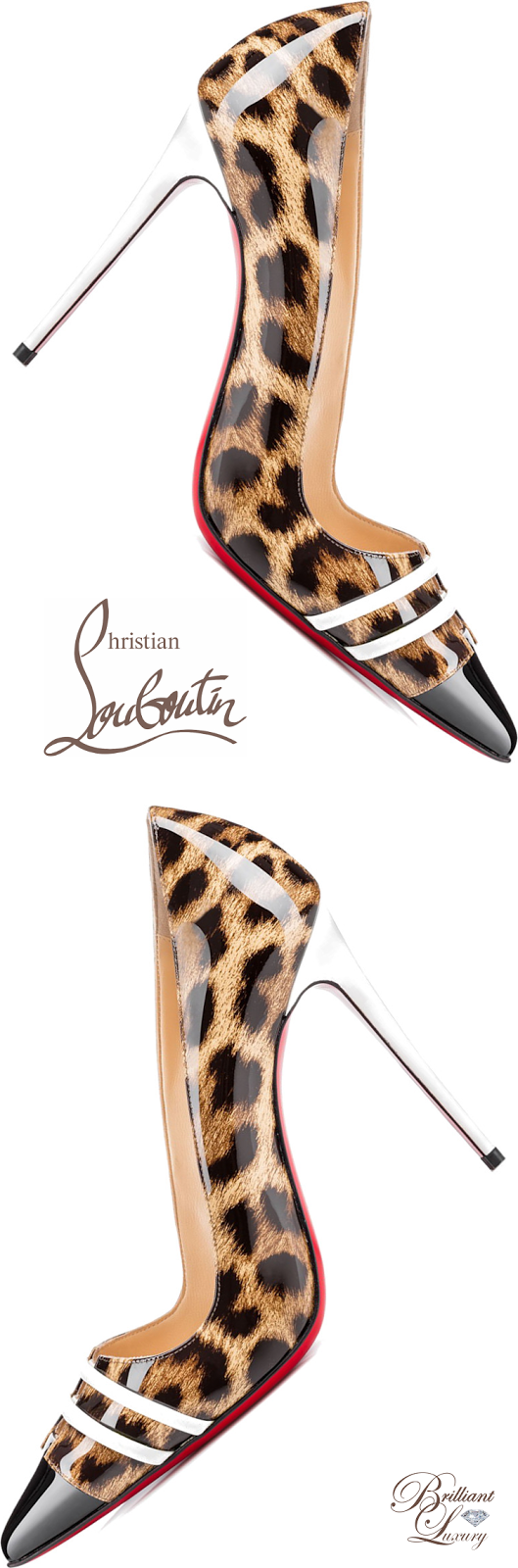 Brilliant Luxury by Emmy DE ♦ Christian Louboutin 'Front Double'