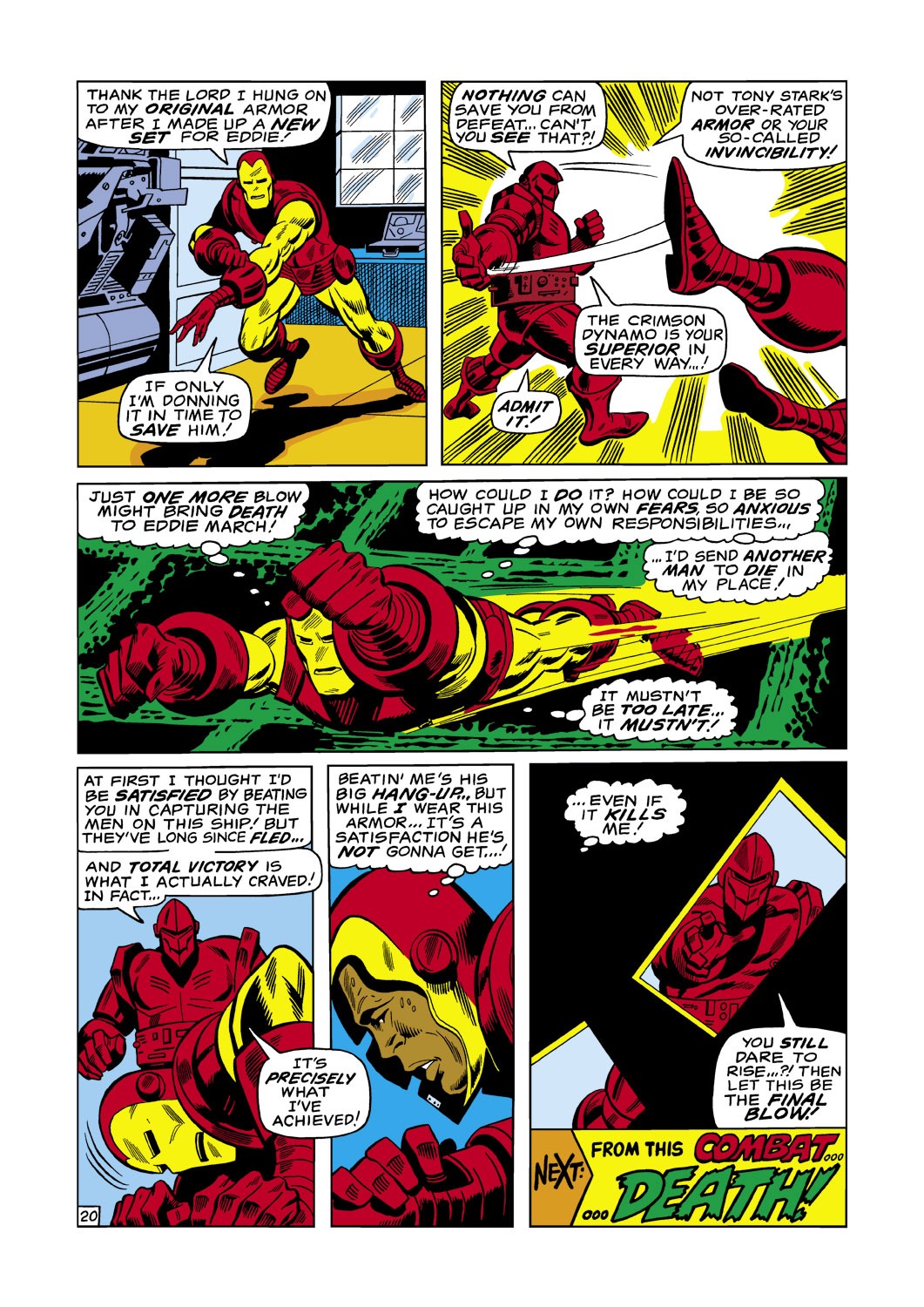 Read online Iron Man (1968) comic -  Issue #21 - 21