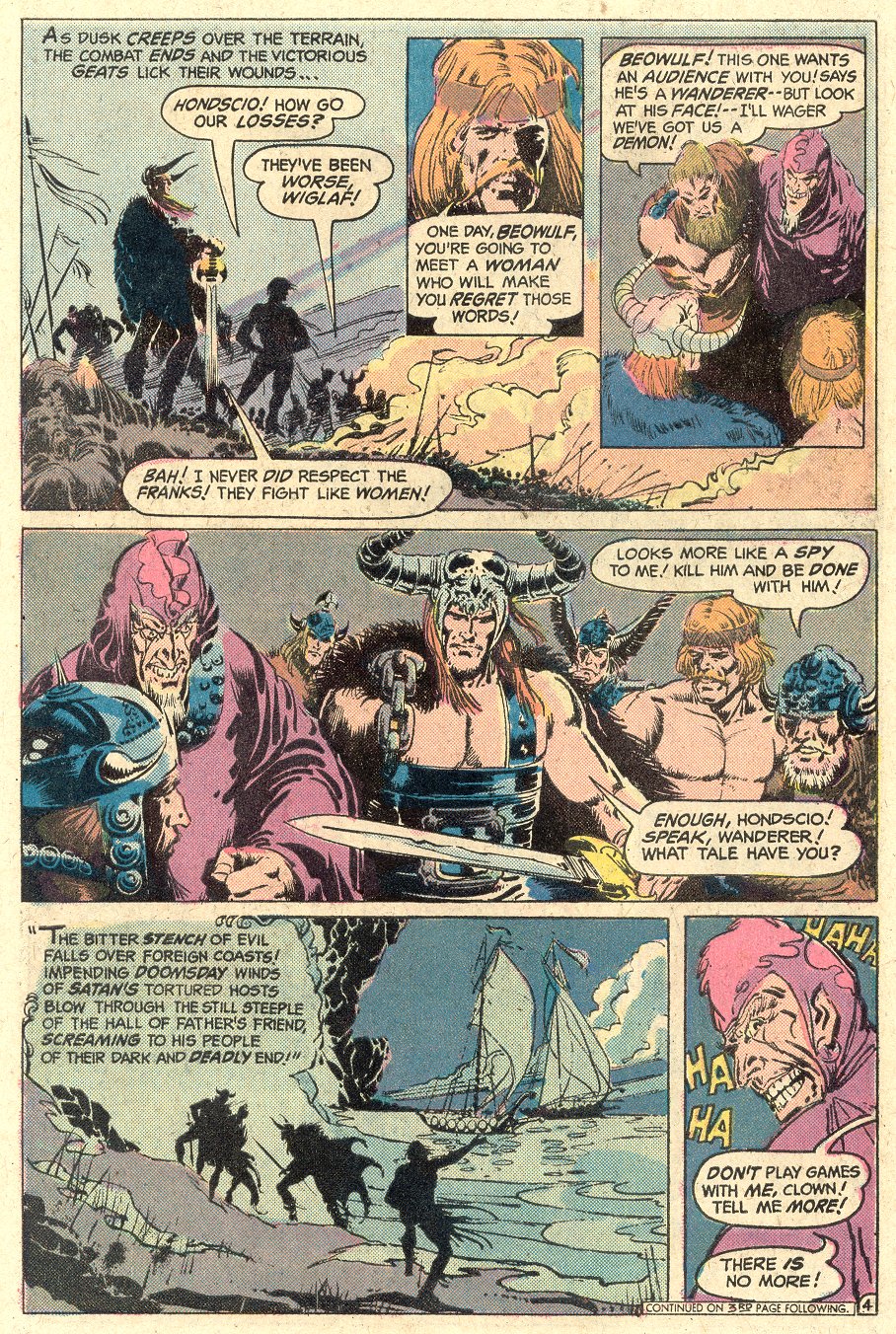 Read online Beowulf (1975) comic -  Issue #1 - 5