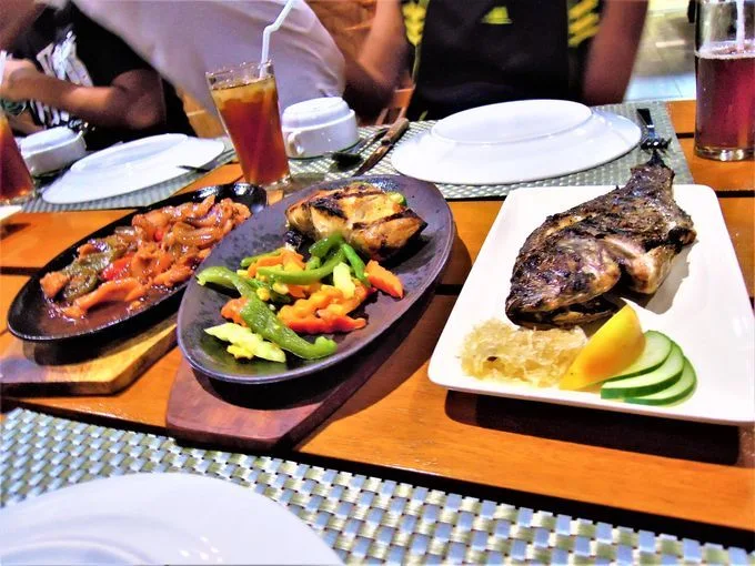 Sizzling seafood at Anilao Beach Club