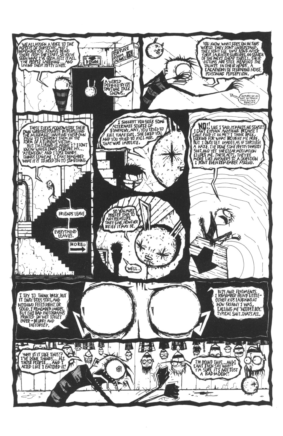 Read online Johnny the Homicidal Maniac comic -  Issue #4 - 4