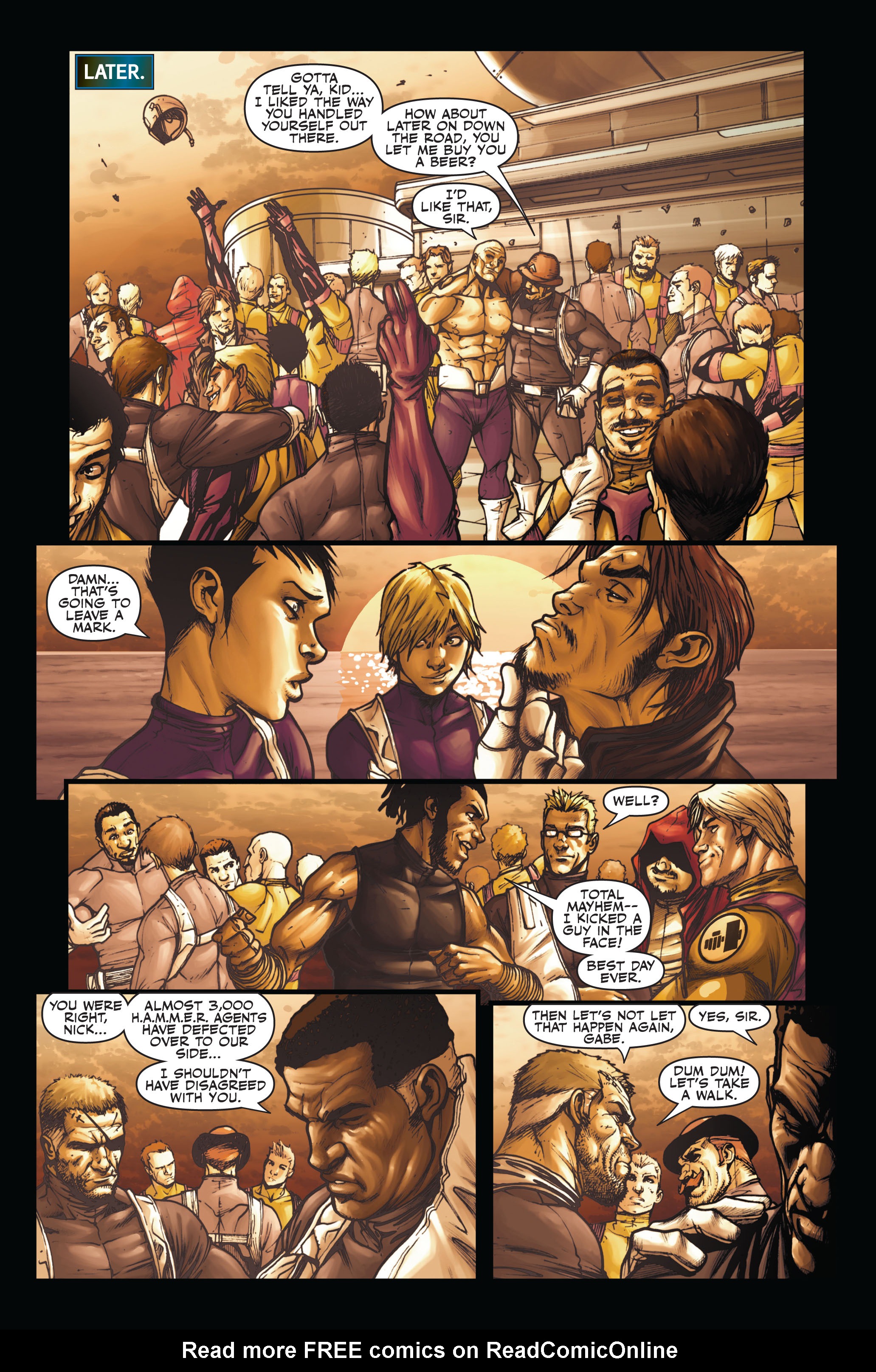 Read online Secret Warriors comic -  Issue #6 - 17