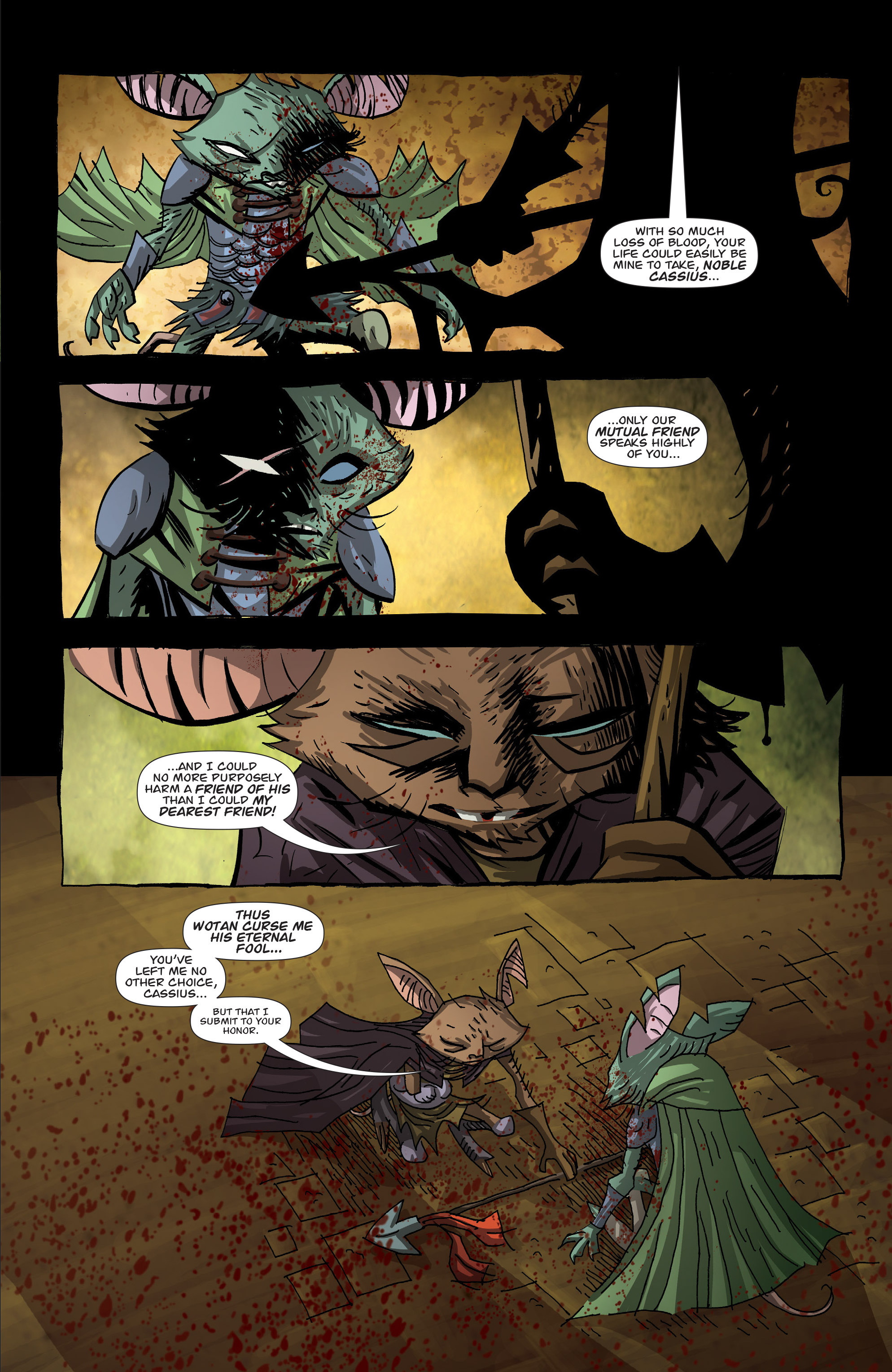 The Mice Templar Volume 5: Night's End issue 3 - Page 22
