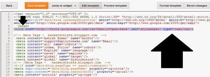 How to Add Google Web Fonts on Blogger Blogs How to Add Google Web Fonts on Blogger Blogs