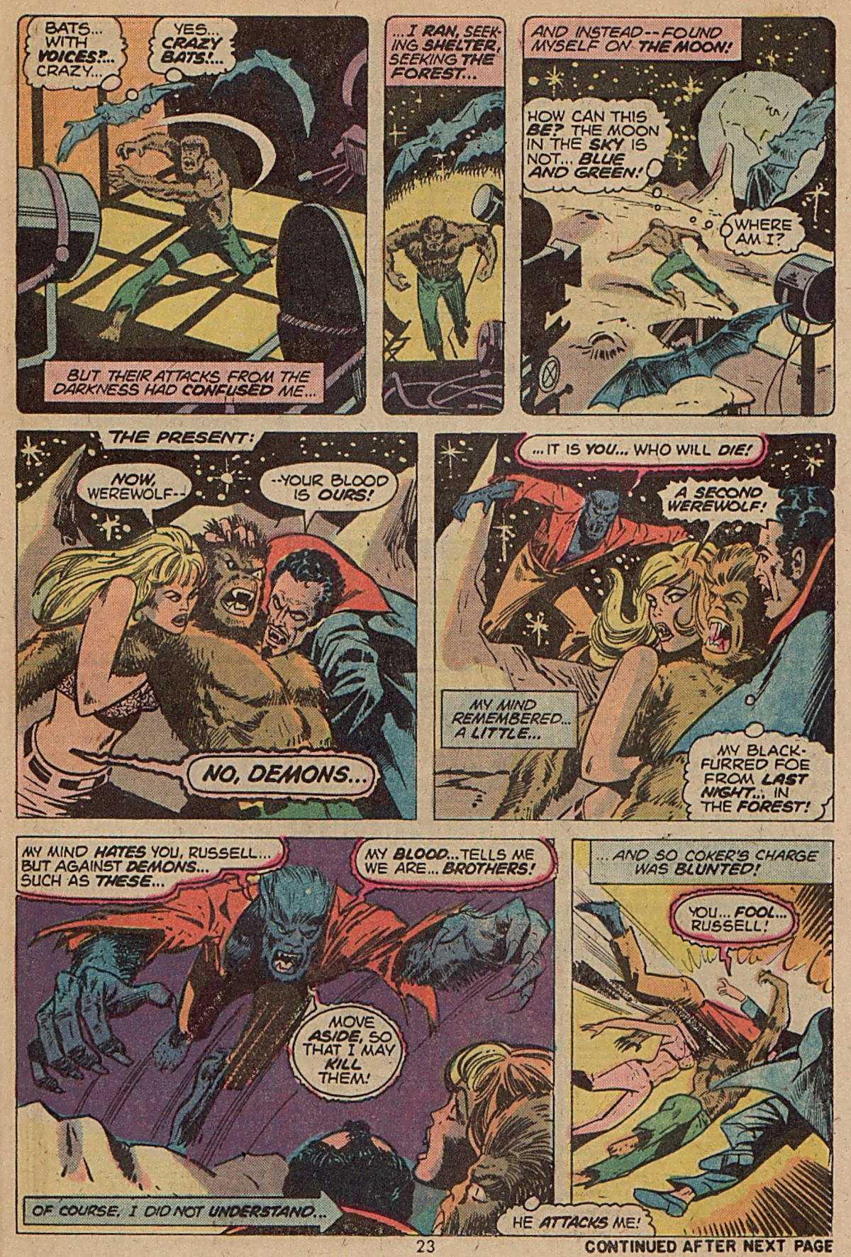 Read online Werewolf by Night (1972) comic -  Issue #19 - 16