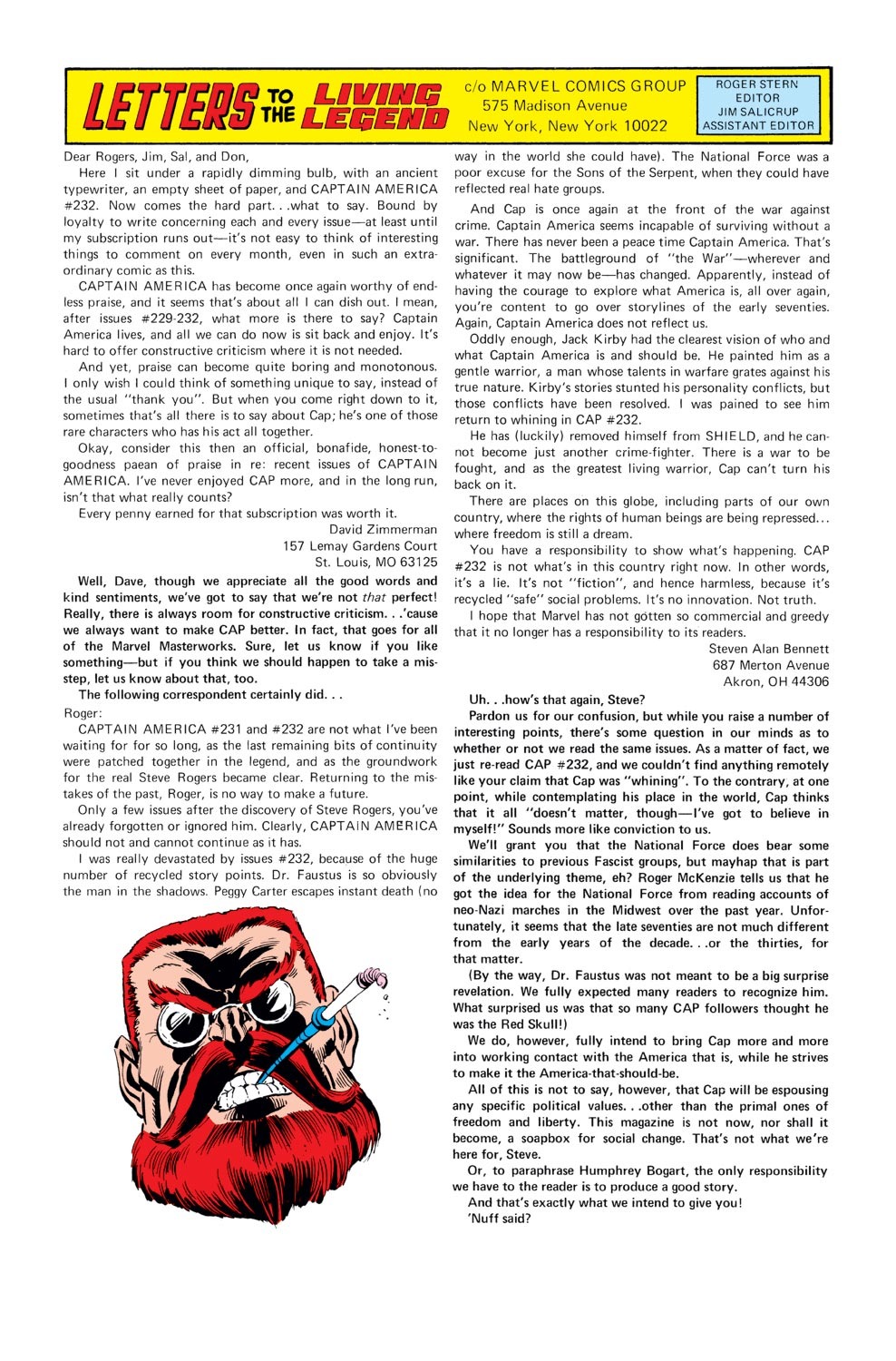 Read online Captain America (1968) comic -  Issue #236 - 19