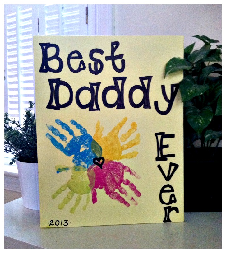 DIY Father's Day Canvas Art Uniquely Undone