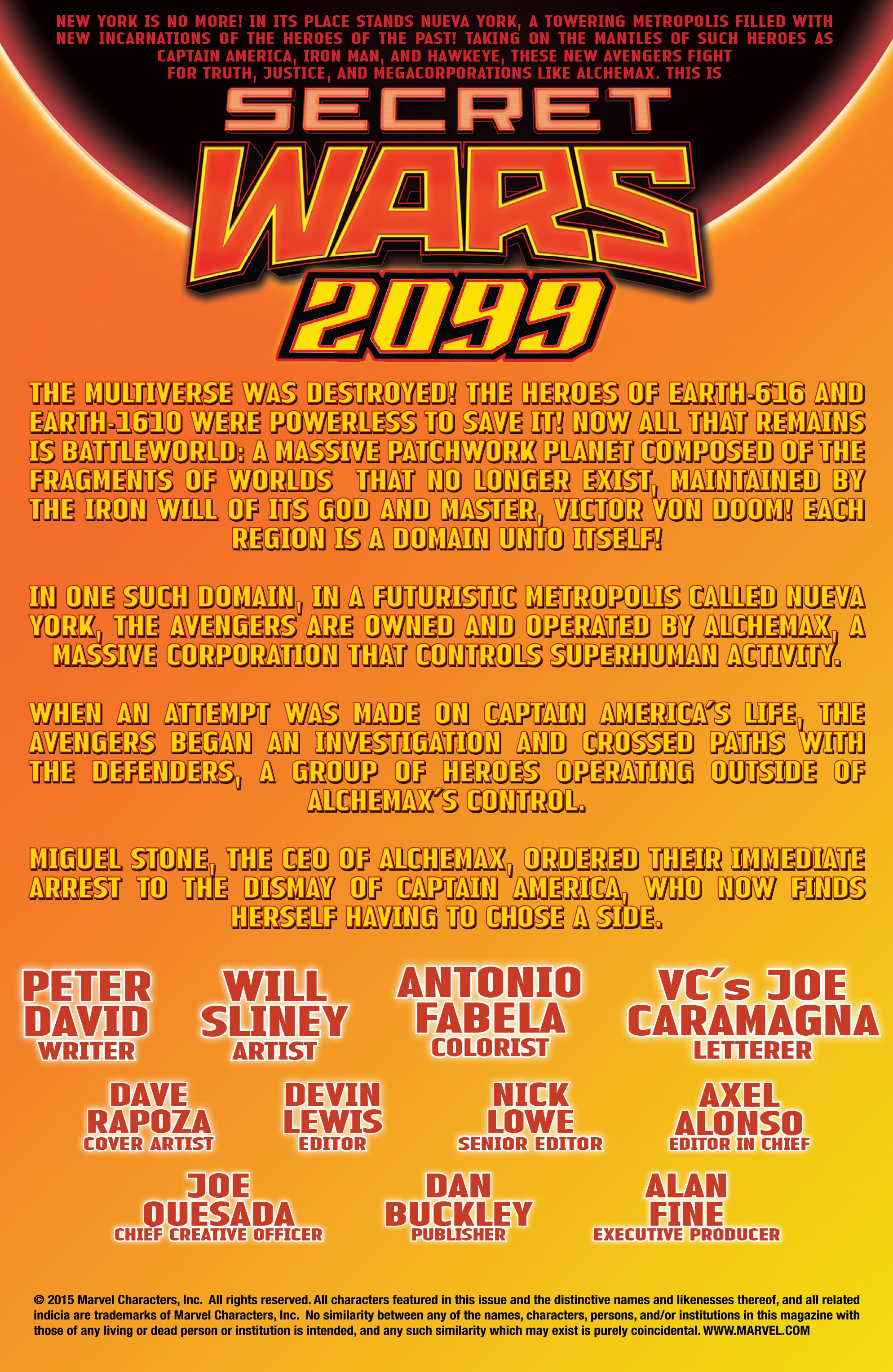 Read online Secret Wars 2099 comic -  Issue #4 - 2