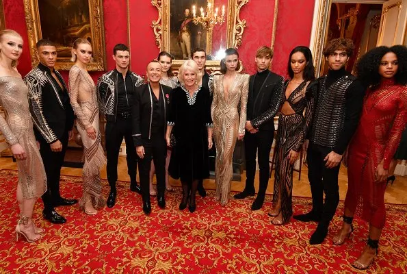 The Duchess of Cornwall attended the Julien Macdonald Fashion Show held for the benefit of National Osteoporosis Society at Lancaster House