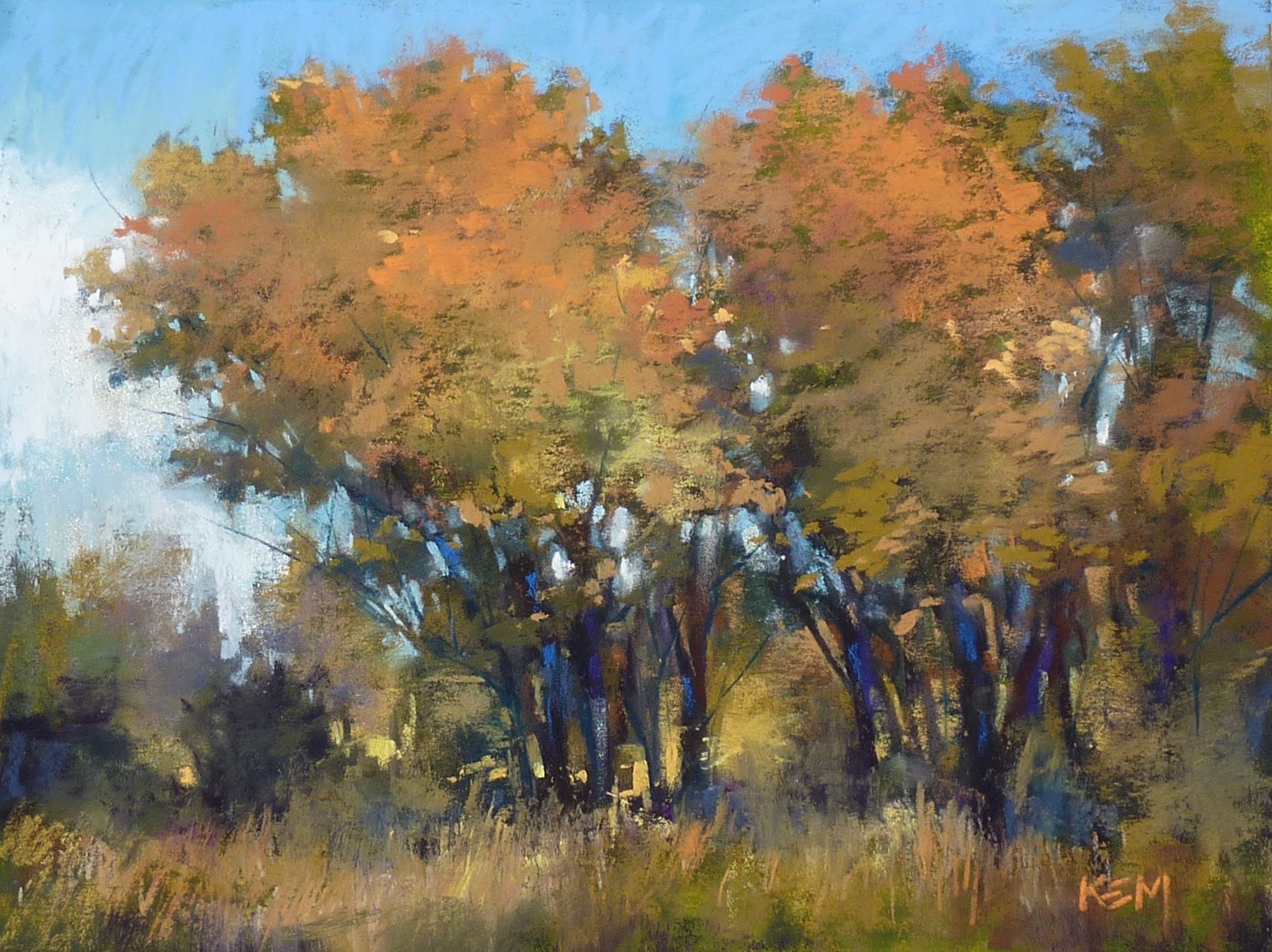 Painting My World Exploring Wet Underpaintings on Uart Dark