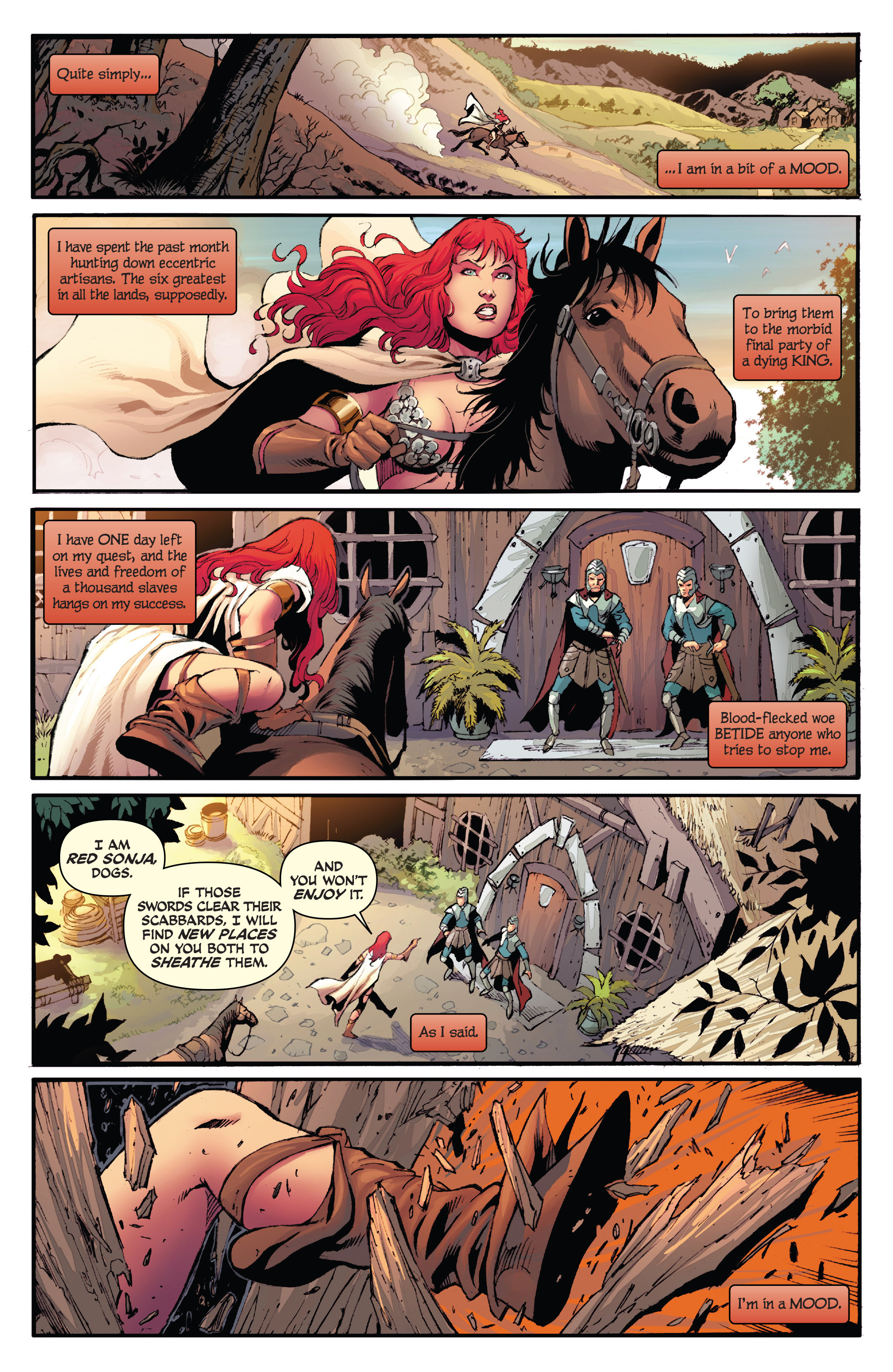 Read online Red Sonja (2013) comic -  Issue #12 - 4