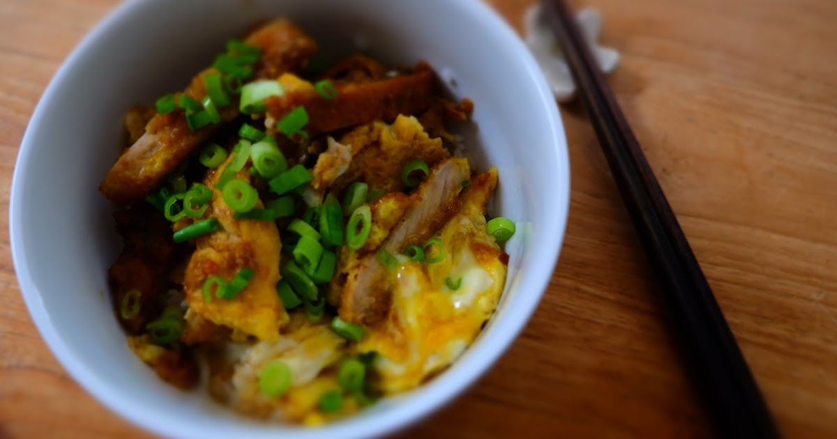 Jalan Spice Easy katsudon recipe for a simple lunch or school lunch