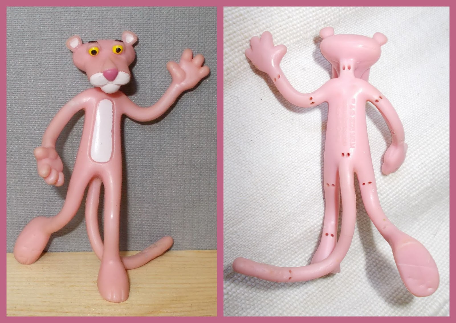 pink panther bendy toy