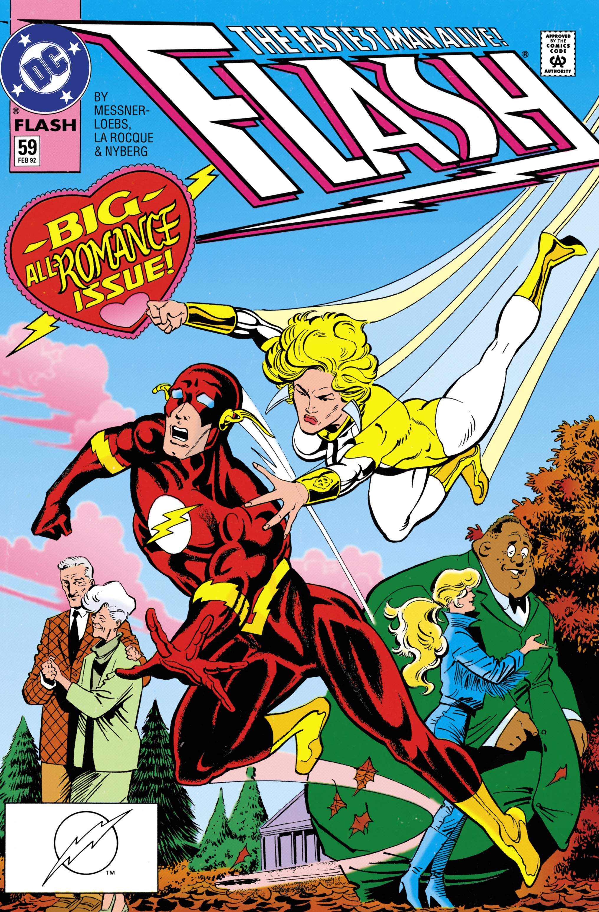 Read online The Flash (1987) comic -  Issue #59 - 1