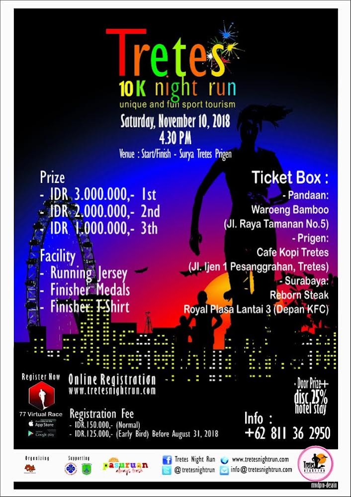Tretes Night Run • 2018 Tretes Night Run • 2018