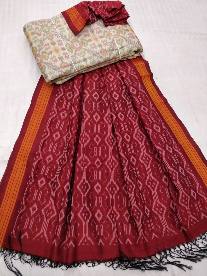 Ikkat sico dress materials price Clearance