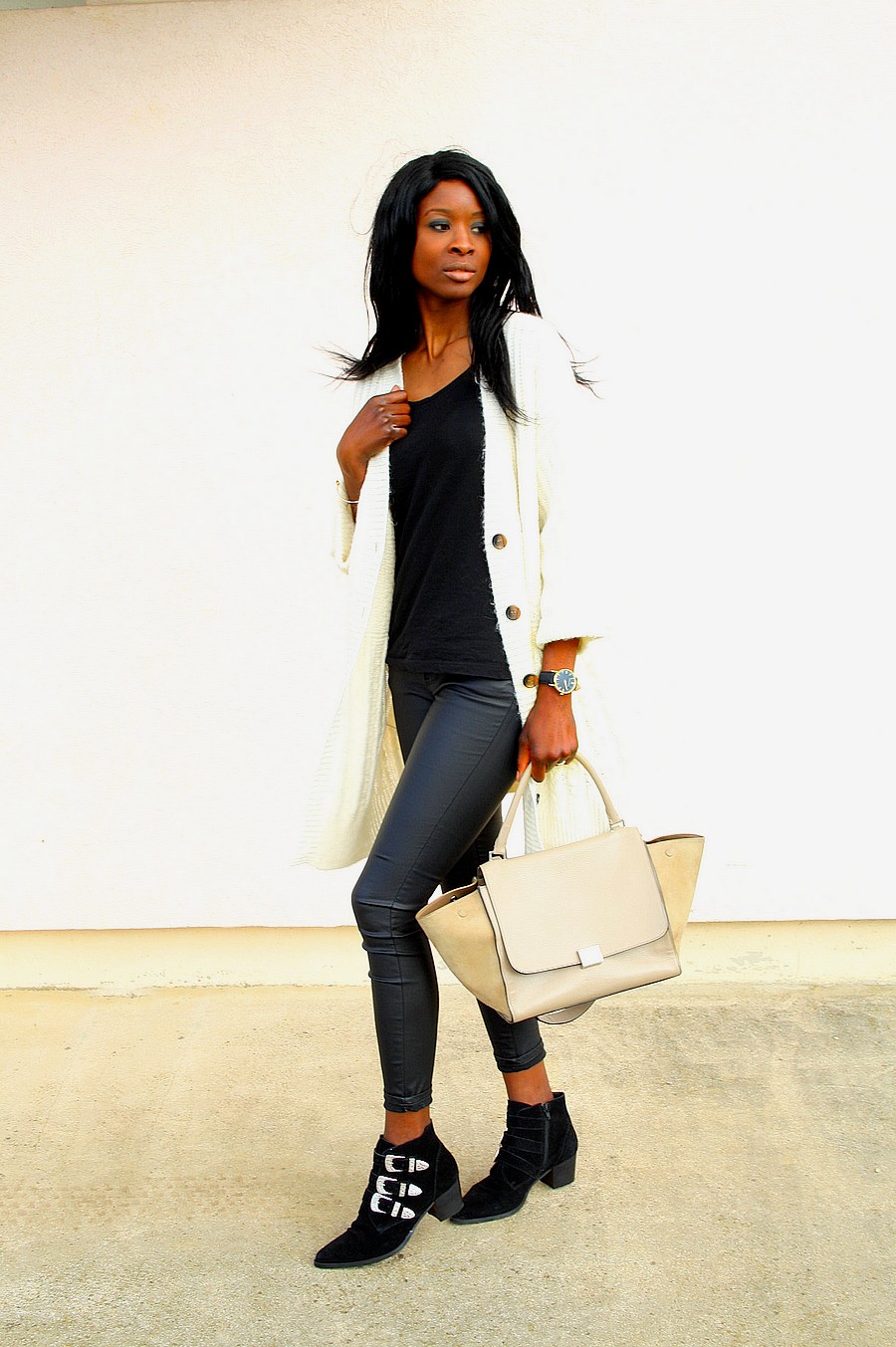 boots à boucles femme