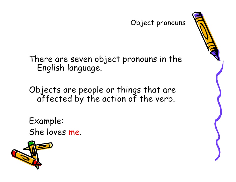 What is an Object Pronoun? English Grammar A To Z