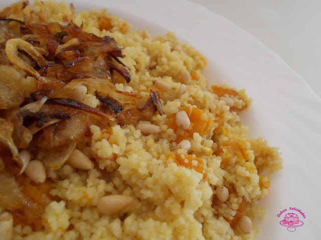 Juego de blogueros 2.0: Cuscús (Cous Cous) con calabaza