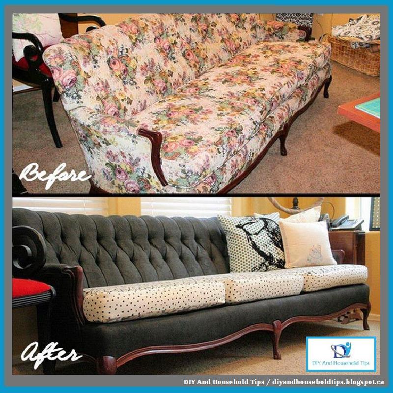 DIY And Household Tips How To Paint A Sofa / Couch