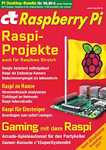 c't Raspberry Pi (2017): Raspi-Projekte auch für Raspbian Stretch