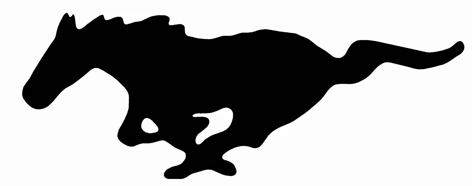 Ford mustang logo vector art #8