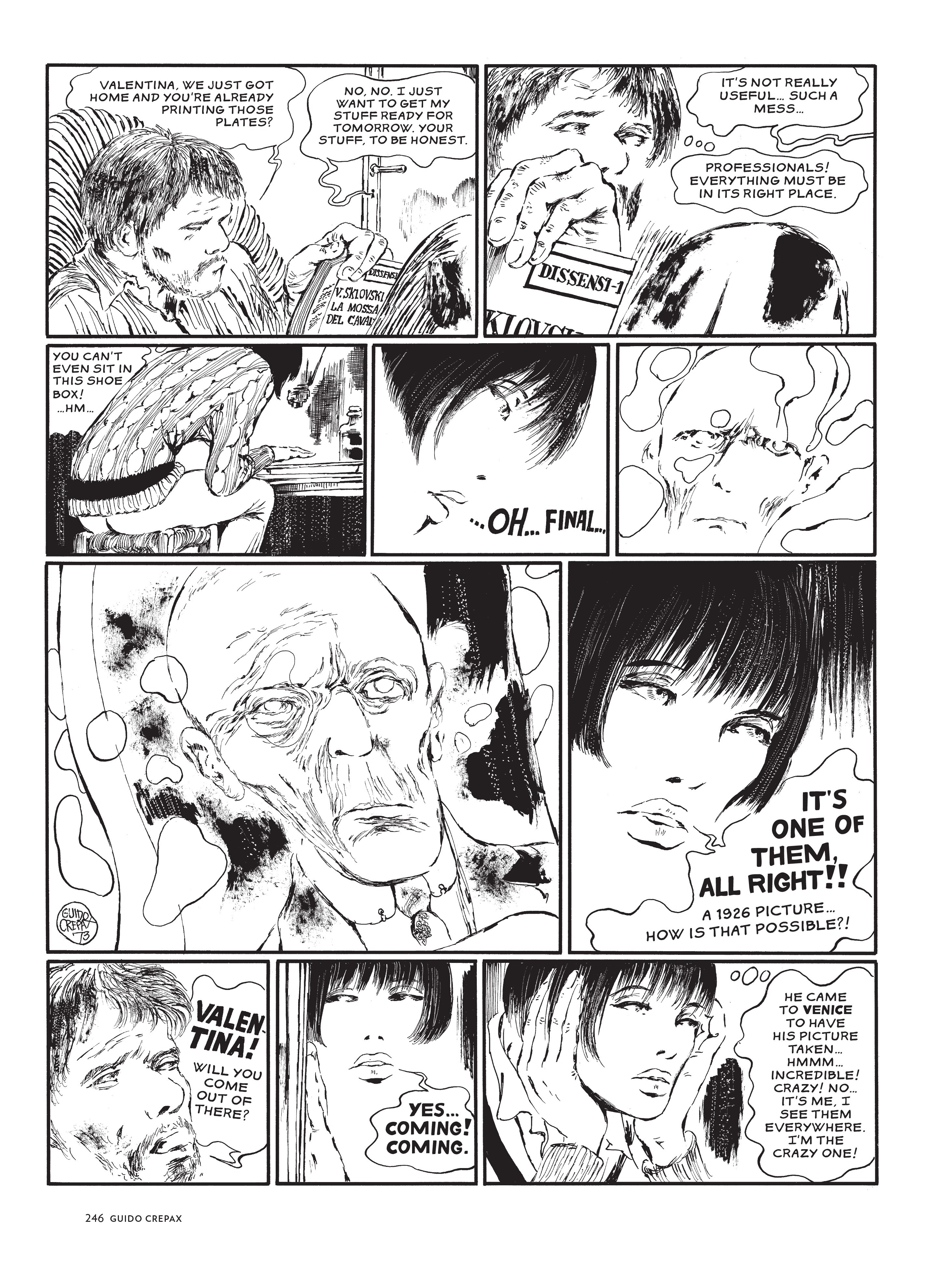 Read online The Complete Crepax comic -  Issue # TPB 4 (Part 3) - 44
