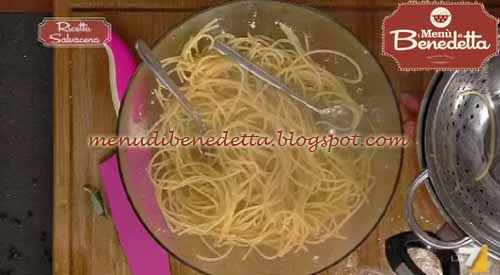 Cacio pepe e saltimbocca ricetta Parodi da "I menù di Benedetta"