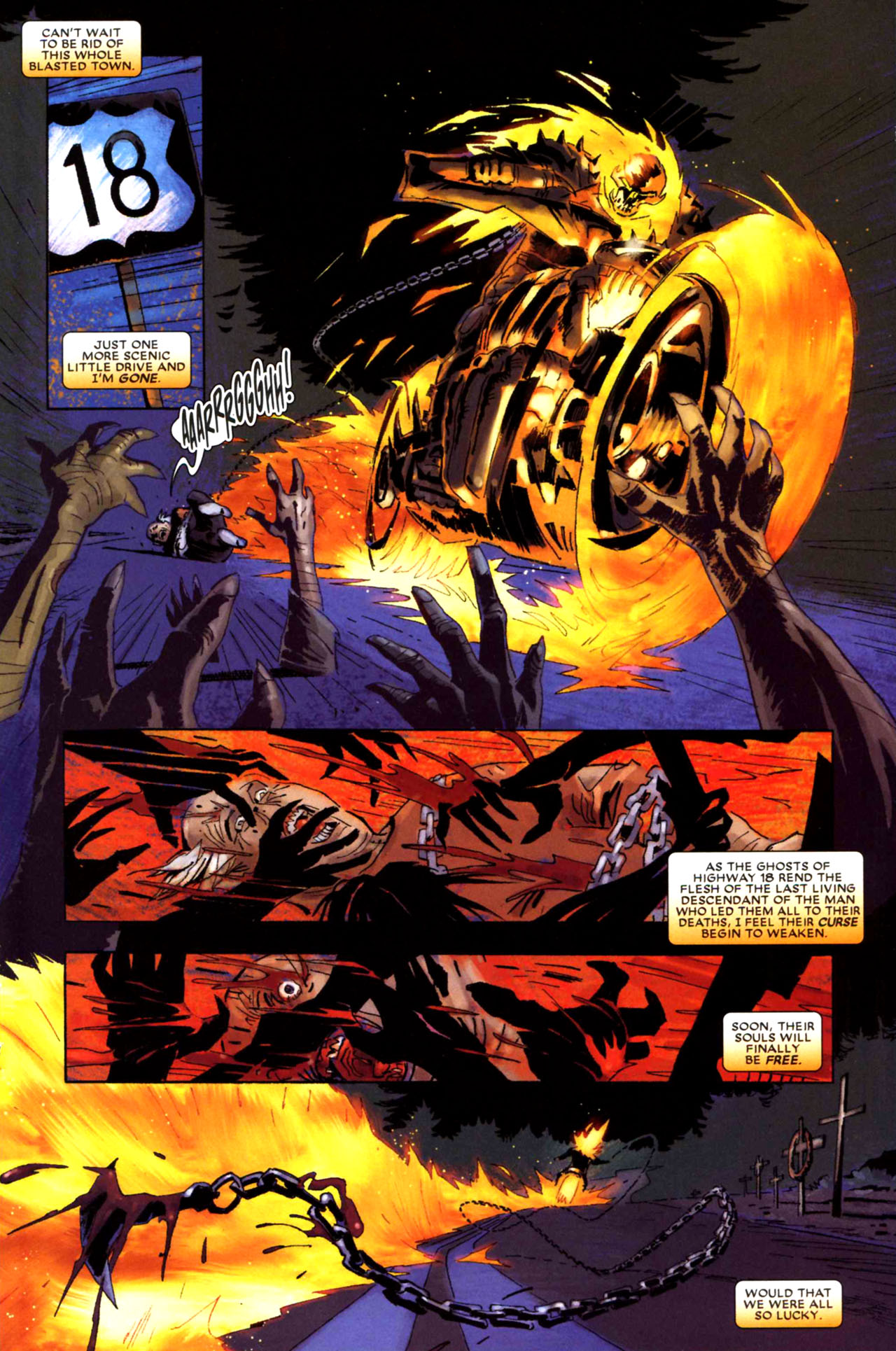 Read online Ghost Rider (2006) comic -  Issue #23 - 21