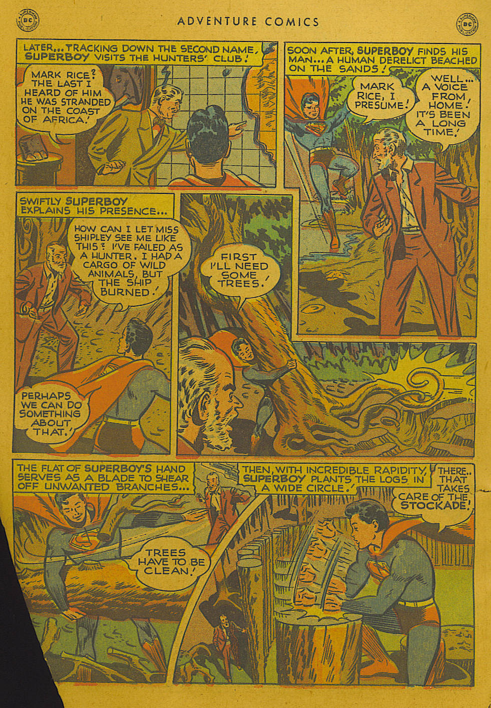 Read online Adventure Comics (1938) comic -  Issue #129 - 7