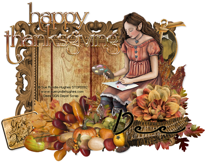 Wicked Little Cupcake Painting Thanksgiving